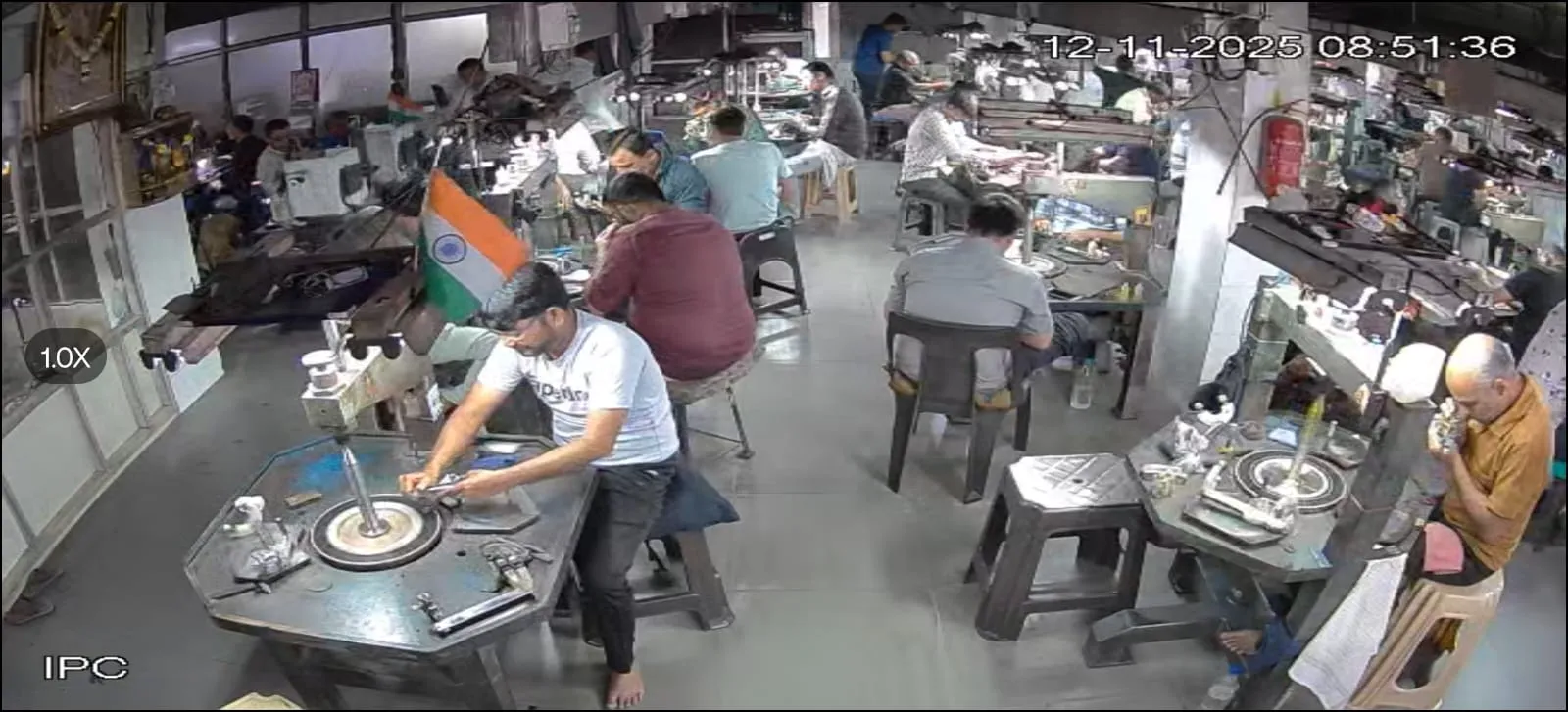 Aligning platinum components with specialized tweezers